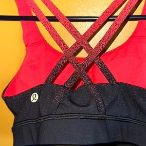 Lululemon strappy sports bra
